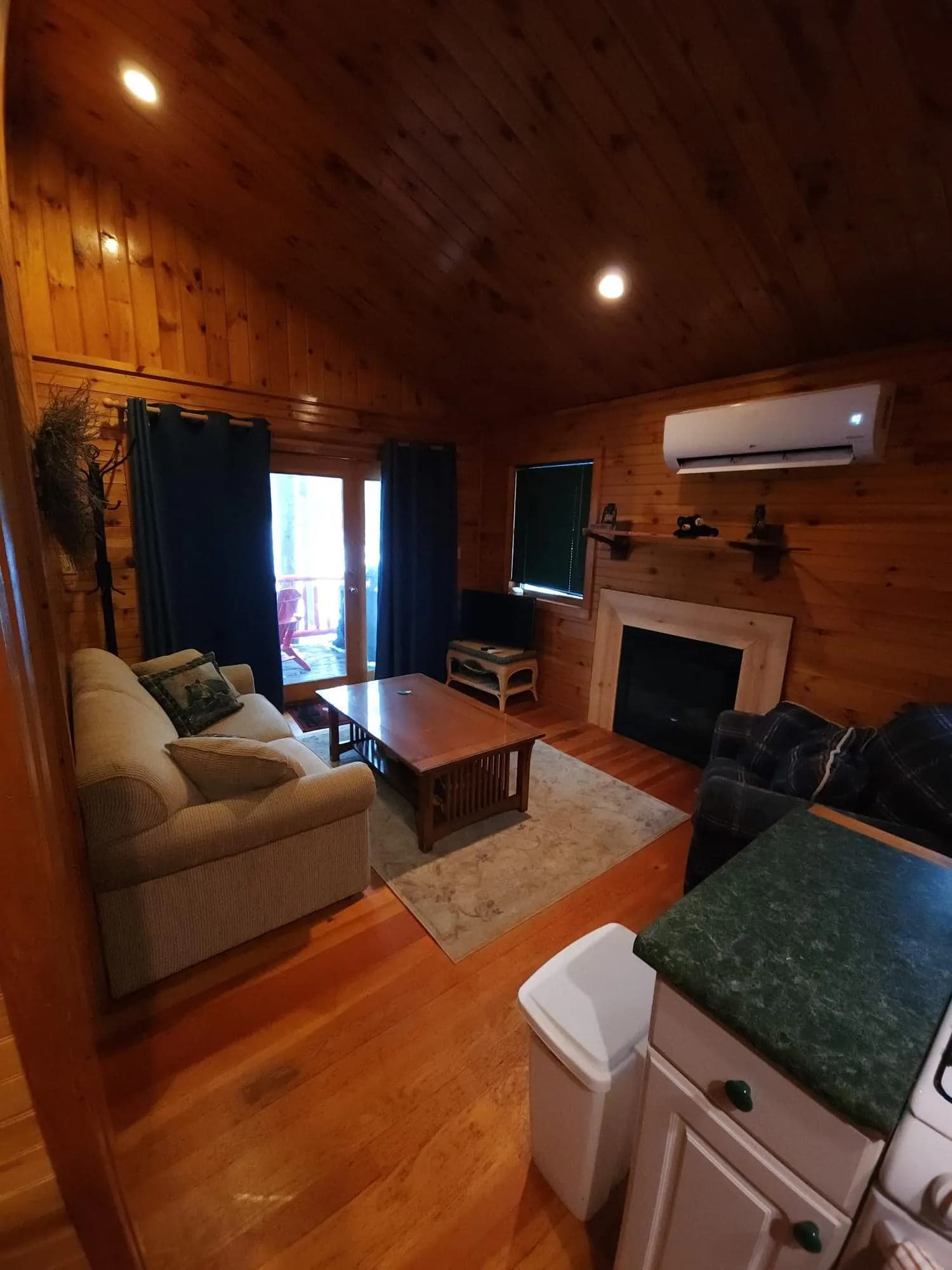 Sitting room at Colden Lodge