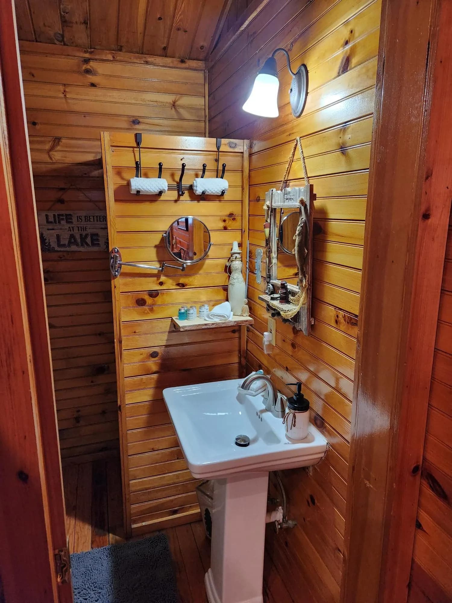 Life at the lake at Colden Lodge
